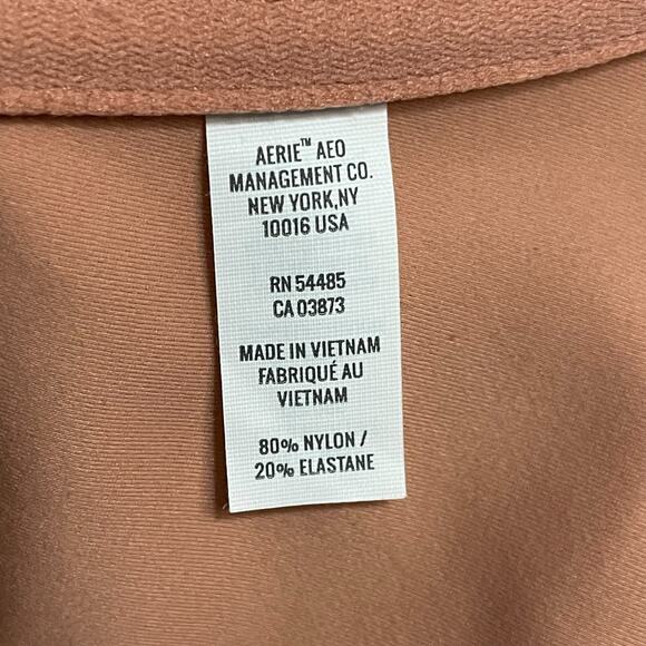 Aerie Womens Bra Size 34DD Real Free Full Coverage Burnt Orange Adjustable Strap - Picture 9 of 9